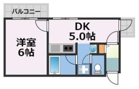 グローバル湊川ハイツの間取り画像