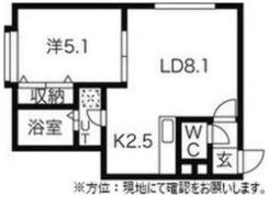 Sail千歳(セイル千歳)の間取り画像