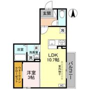 エクラ・シャンスの間取り画像
