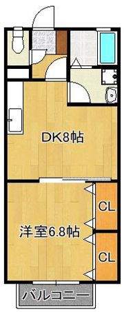 ラファールコート B棟の間取り画像