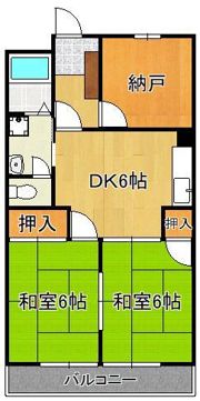 シャトレ熊西IIIの間取り画像