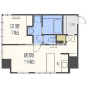 W.O.B.NISHIUMEDAの間取り画像