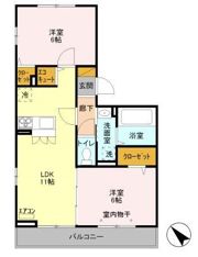 エスポワールの間取り画像