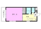 リバーサイド中村の間取り画像