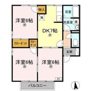 セジュール久万ノ台 A棟の間取り画像
