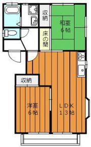 ロイヤルパレスⅠの間取り画像