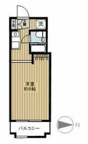 プリュメゾン駒沢の間取り画像