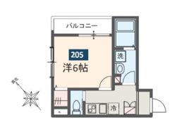 MELDIA西浦和Ⅲの間取り画像