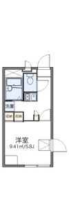 レオパレスエルパセオⅢの間取り画像