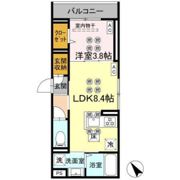 タウン庚午北の間取り画像