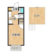 アーバンハイツ参番館の間取り画像