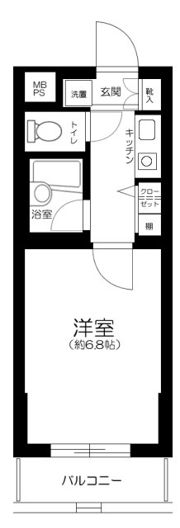 ライオンズマンション荻窪館の間取り画像