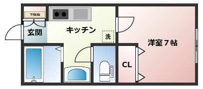 アネックスKⅣの間取り画像