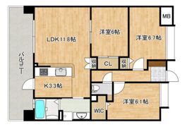 ニューキャッスルタキモトの間取り画像