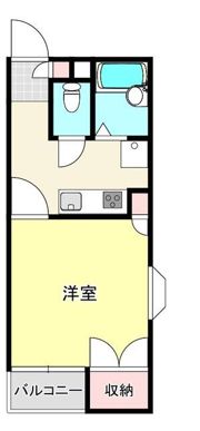 セイラBOX上並榎Dの間取り画像