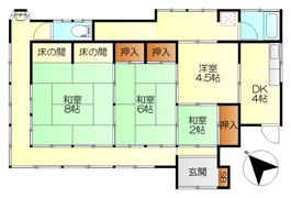 宮原4丁目1番戸建の間取り画像