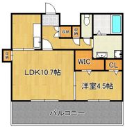 フェリシエ三萩野の間取り画像