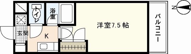 Villa大芝の間取り画像