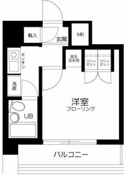 パールシティ川崎の間取り画像
