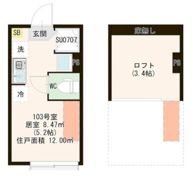 ハーモニーテラス蓮根IVの間取り画像