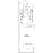 Louis Residence 天王寺町北の間取り画像