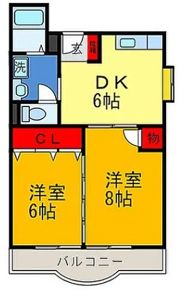グリーンハイツ長堂の間取り画像