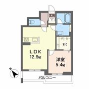 トラピッチェエメラルドの間取り画像