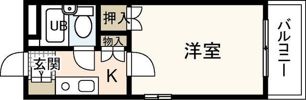アストロ庚午の間取り画像