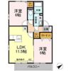 ハーミテージ A棟の間取り画像