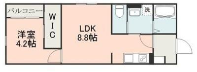 CasaGarden戸島の間取り画像