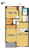 プロスペレ浜町の間取り画像