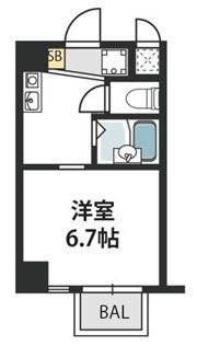 サンガ梅田の間取り画像