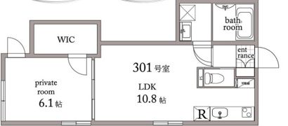 ウィンズ・パレHANEKOの間取り画像