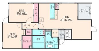 LULU西尾久の間取り画像