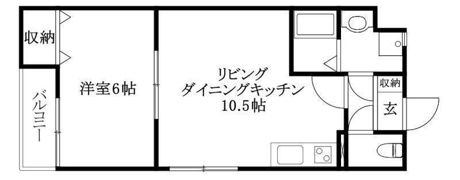 Mignon Garden 保免の間取り画像