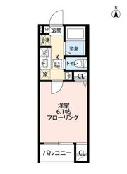 グランディール千住の間取り画像