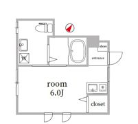 アーバン下北沢の間取り画像