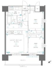 アルファレジデンシア南千住の間取り画像