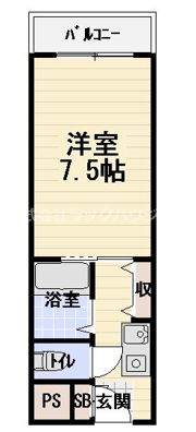 ウエストリーハイツⅡの間取り画像