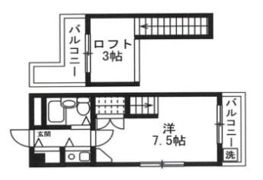 サンパレス21六甲Ⅱの間取り画像