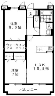 カサグランデ銀河の間取り画像