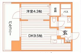 Grand E'terna岡山Ⅲの間取り画像