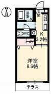 プラッツ21 B棟の間取り画像
