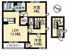 ル・シェモア Ⅰの間取り画像