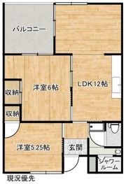 マンション松原の間取り画像