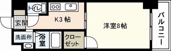 セレッソイシダの間取り画像