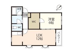 エクセルA館の間取り画像