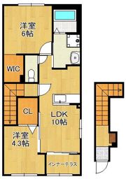 ソランジュの間取り画像