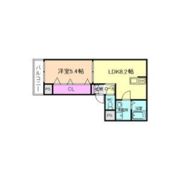 クレインコート鶴野の間取り画像