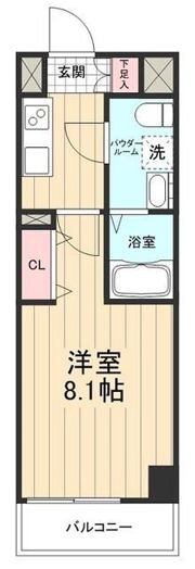 MAXIV江北アレグリアコートの間取り画像
